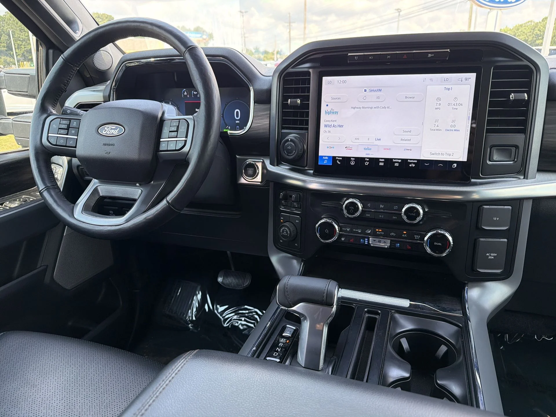 Certified Used 2024 Gray Metallic Ford Lariat image 3