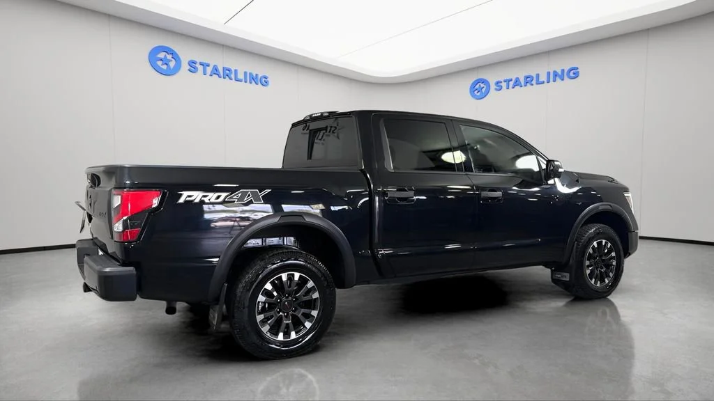 Used 2021 Black Nissan Crew Cab PRO-4X 4x4 image 10
