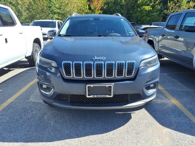 Used 2020 Blue Jeep Limited 4x4 image 3
