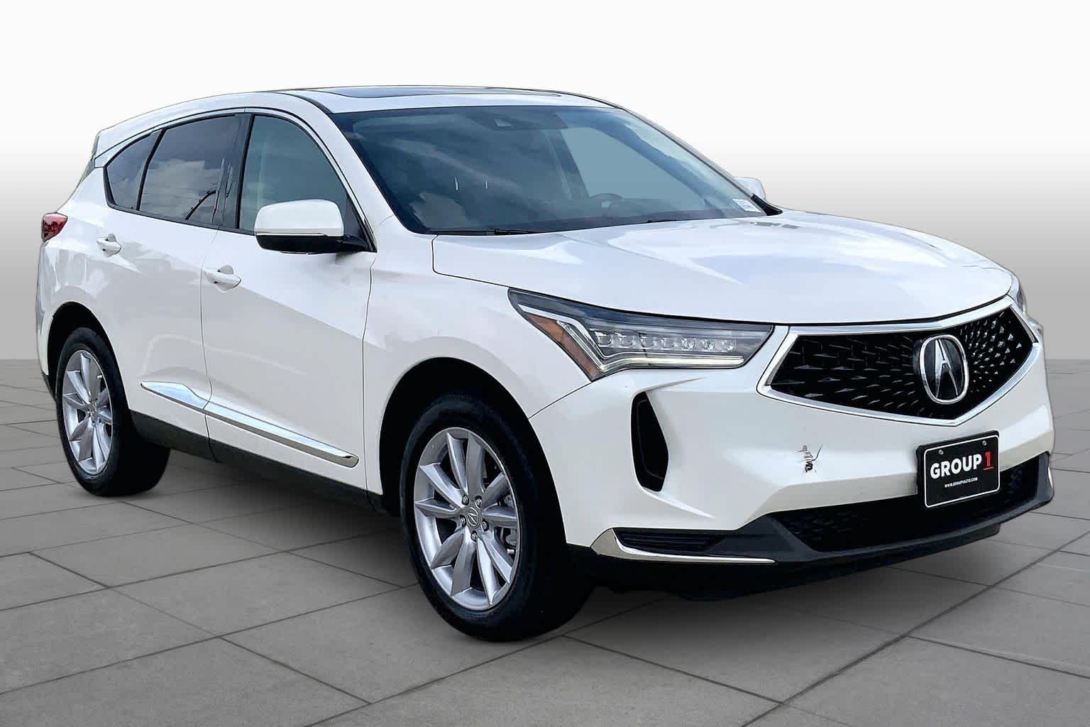 Used 2023 Platinum White Pearl Acura  image 3