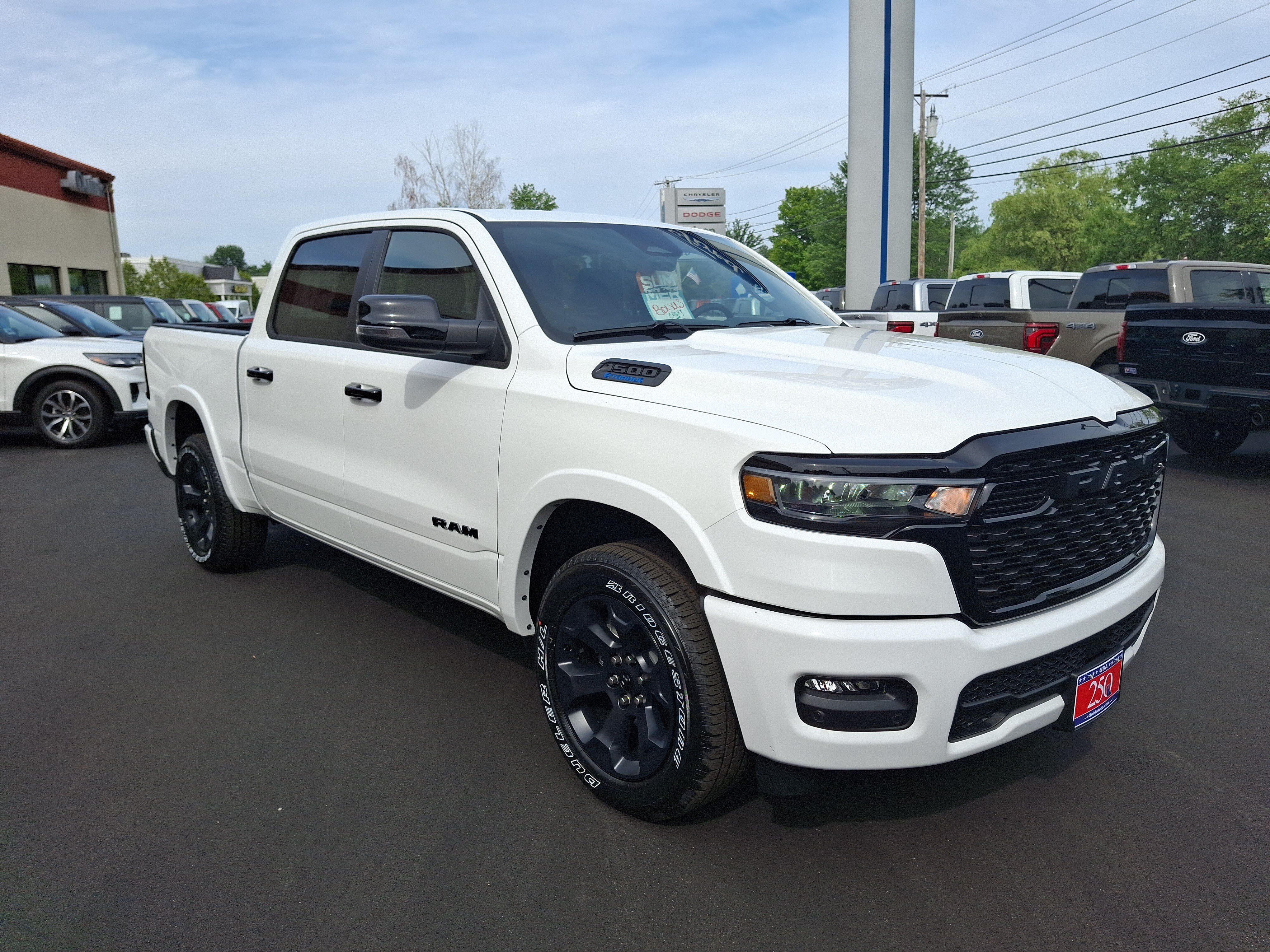 New 2026 Bright White Clearcoat RAM Big Horn image 6
