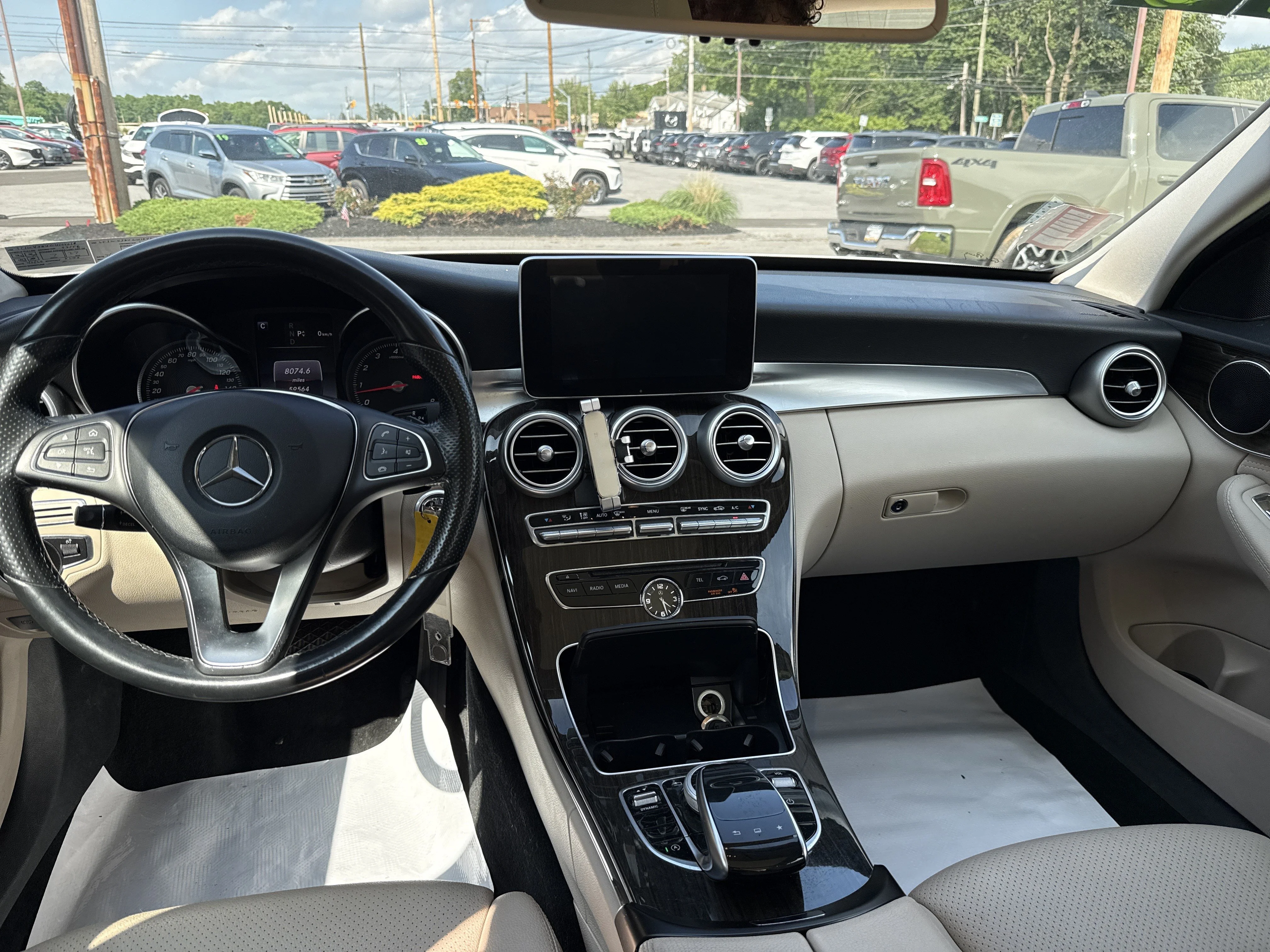 Used 2016 Polar White Mercedes-Benz C 300 image 14