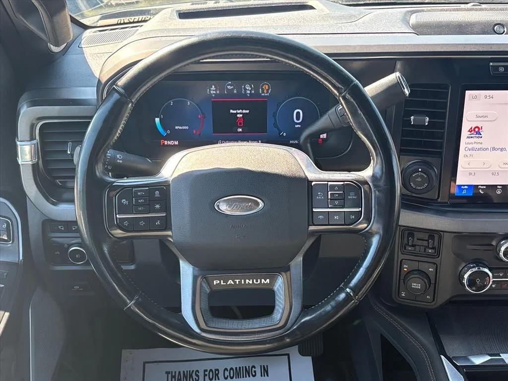 Used 2023 Blue Ford Platinum image 22