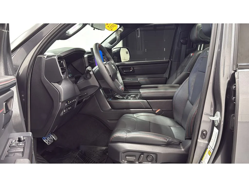 Used 2024 Magnetic Gray Metallic Toyota TRD Pro Hybrid CREW CAB 4X4 1 OWNER image 32