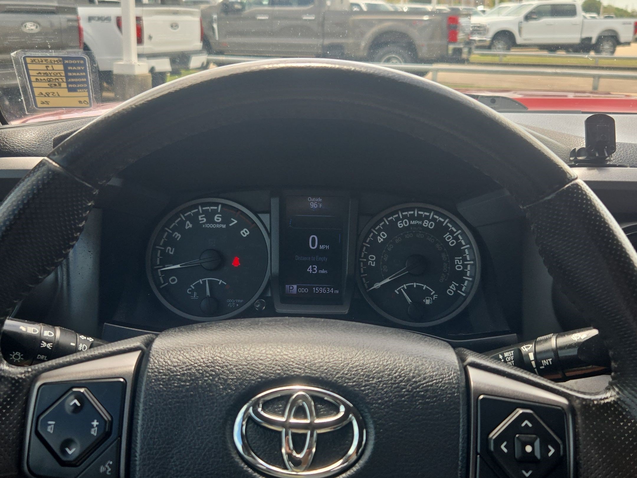 Used 2019 Barcelona Red Metallic Toyota TRD Off-Road image 18