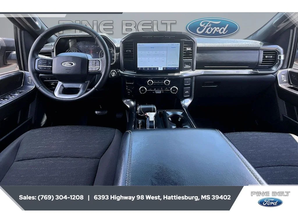 Certified Used 2023 Agate Black Metallic Ford XLT image 14