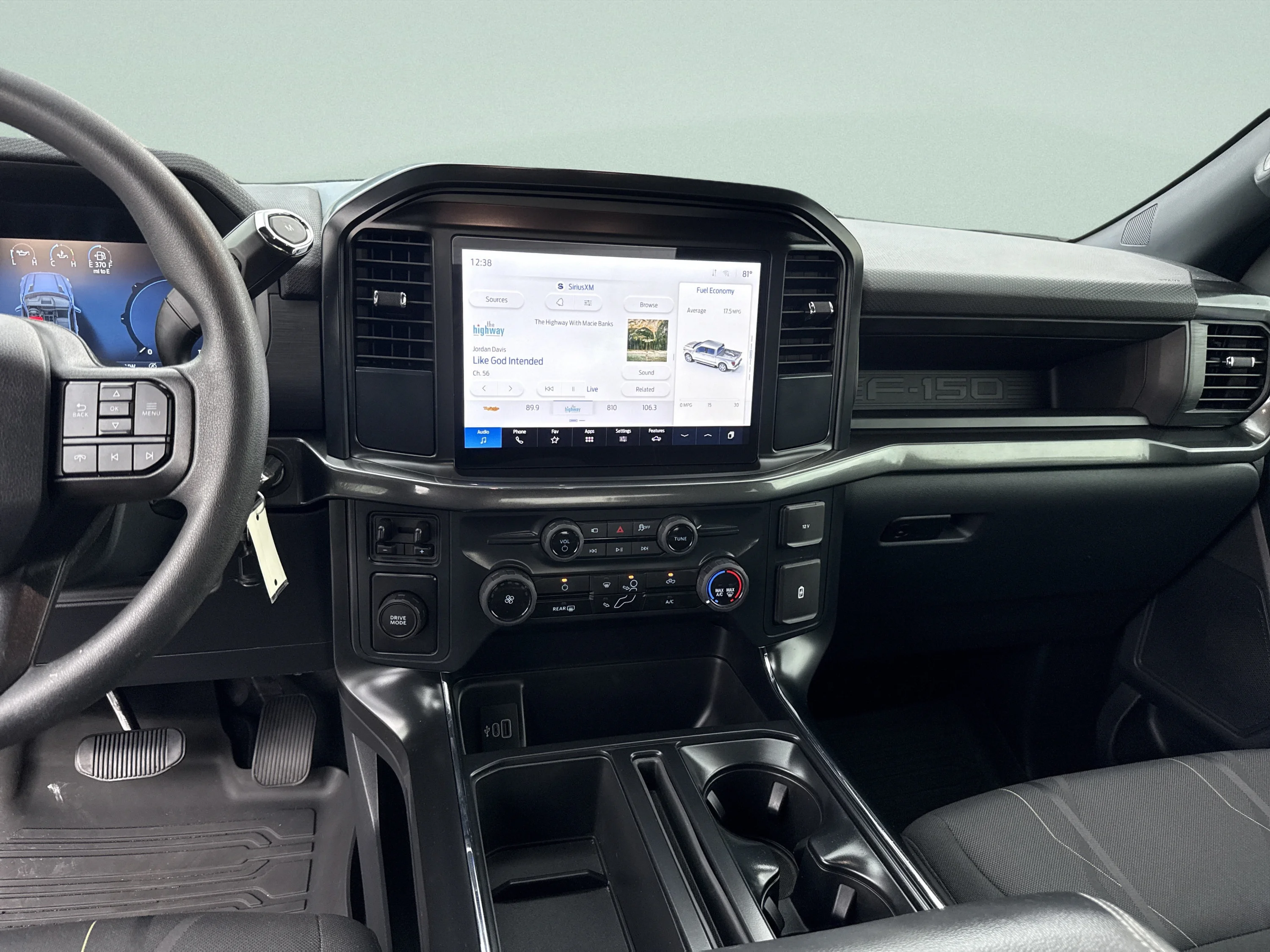 Used 2025 Agate Black Metallic Ford STX image 22