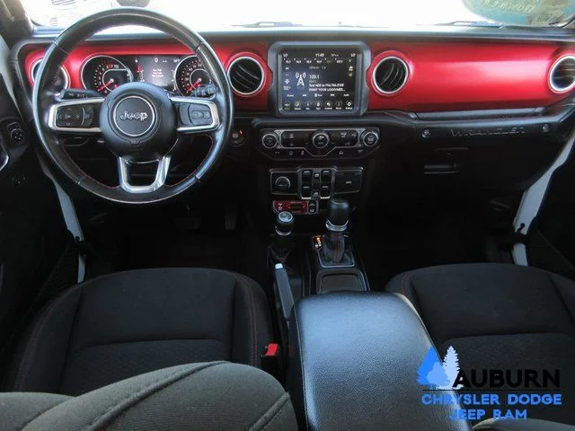 Used 2022 White Jeep Unlimited Rubicon image 9