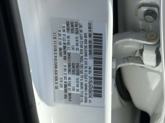 Certified Used 2025 Snowflake White Pearl Mazda 2.5 S Premium Package image 34