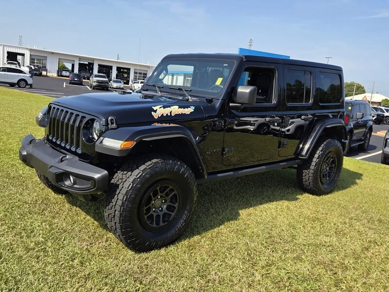 Used 2023 Black Clearcoat JEEP WILLYS SPORT image 3