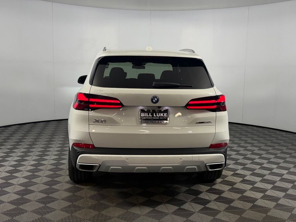 Certified Used 2025 White BMW xDrive50e image 9