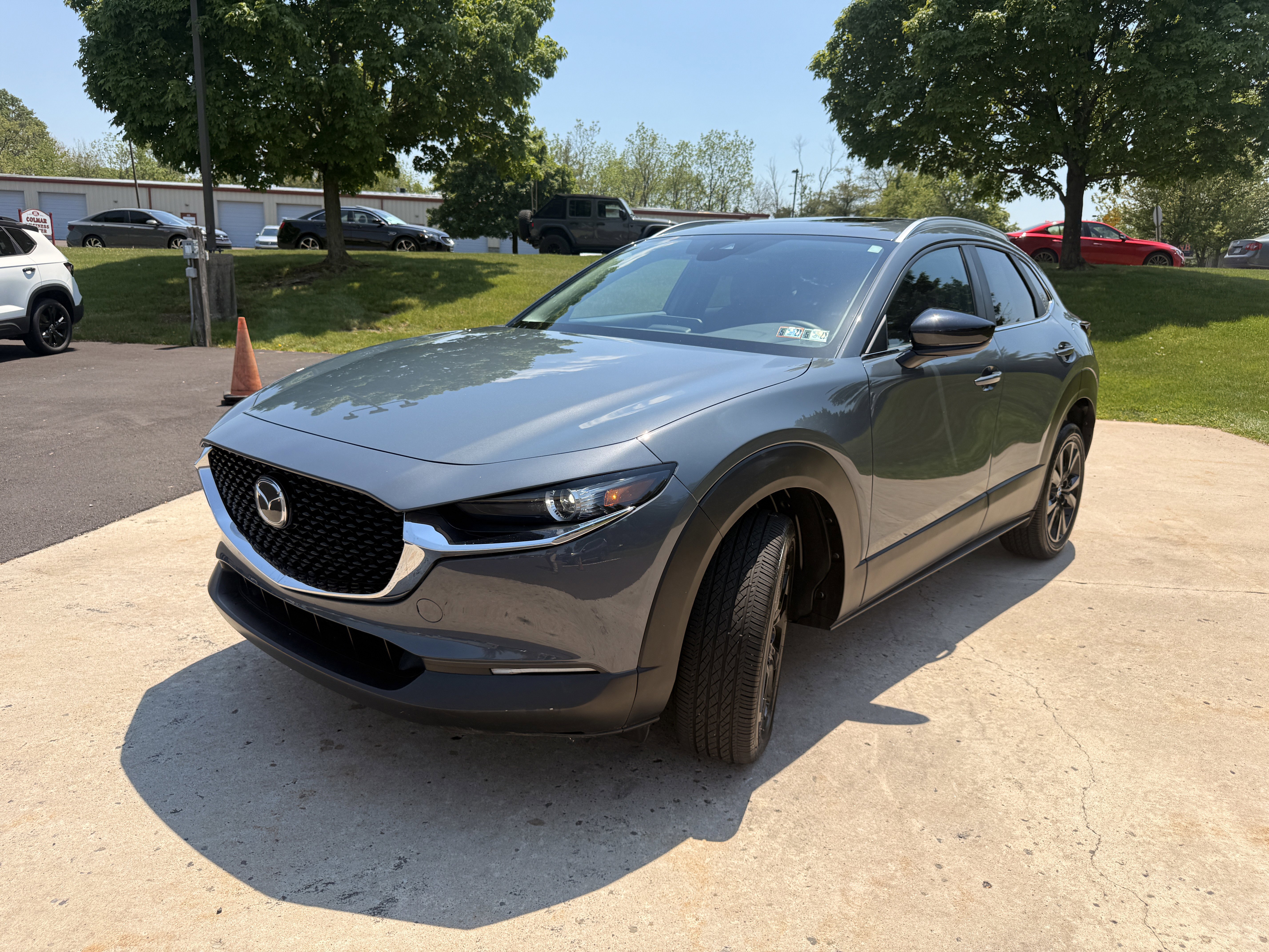 Used 2023 Polymetal Gray Metallic Mazda 2.5 S Carbon Edition image 11