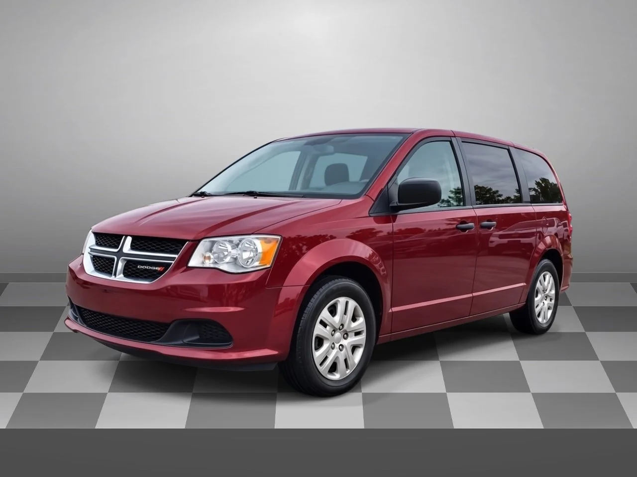 Used 2019 Octane Red Pearlcoat Dodge SE image 2