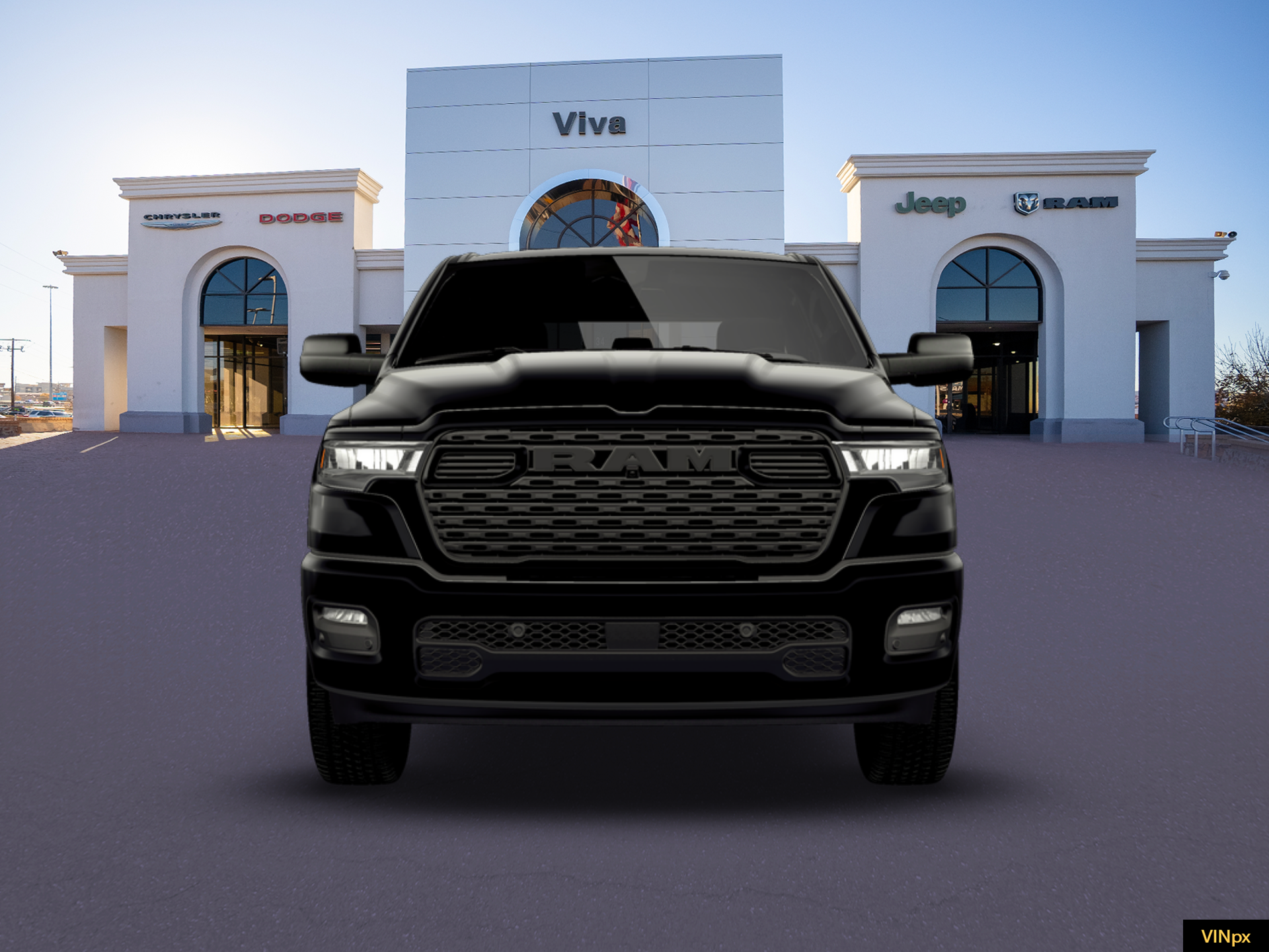 New 2026 Diamond Black Crystal Pearlcoat RAM Express image 12
