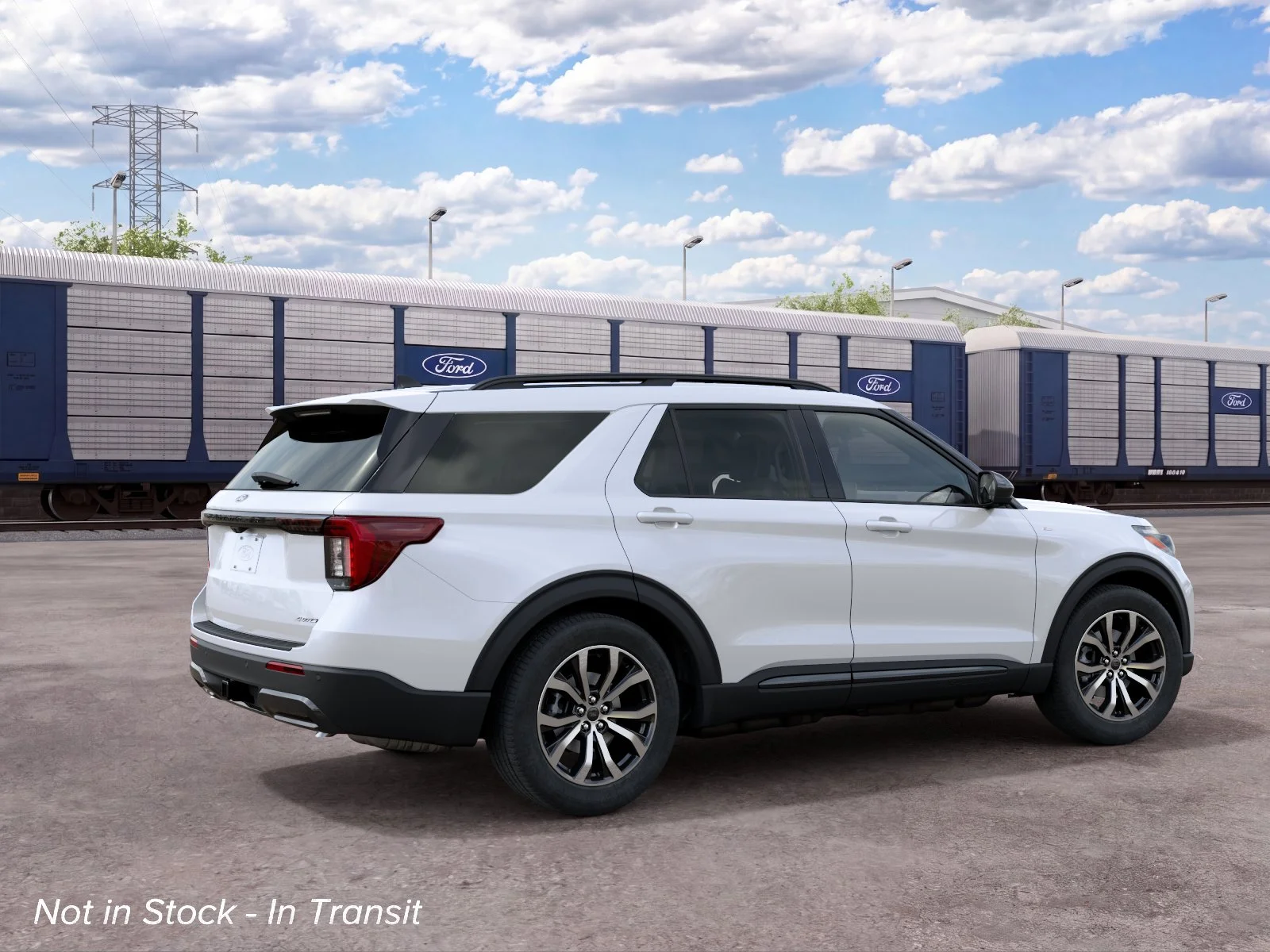 New 2027 Star White Metallic Tri-Coat Ford ST-Line image 6