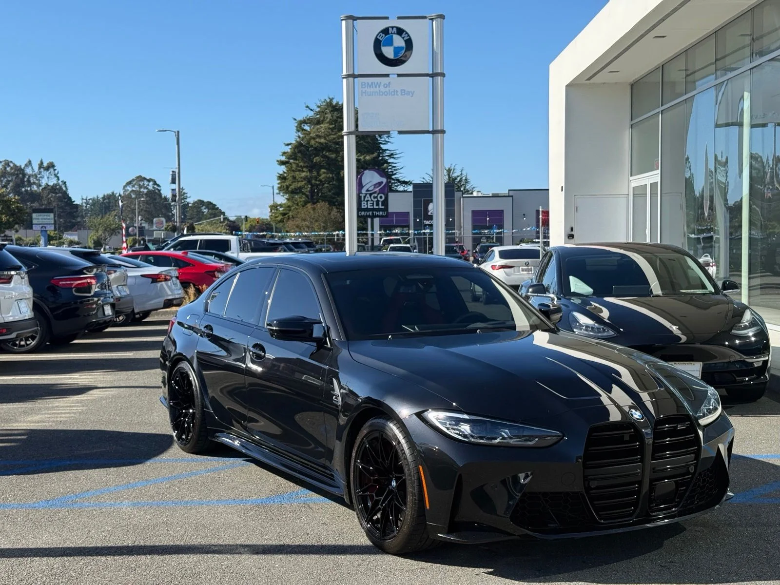 Used 2024 Black BMW Competition image 1