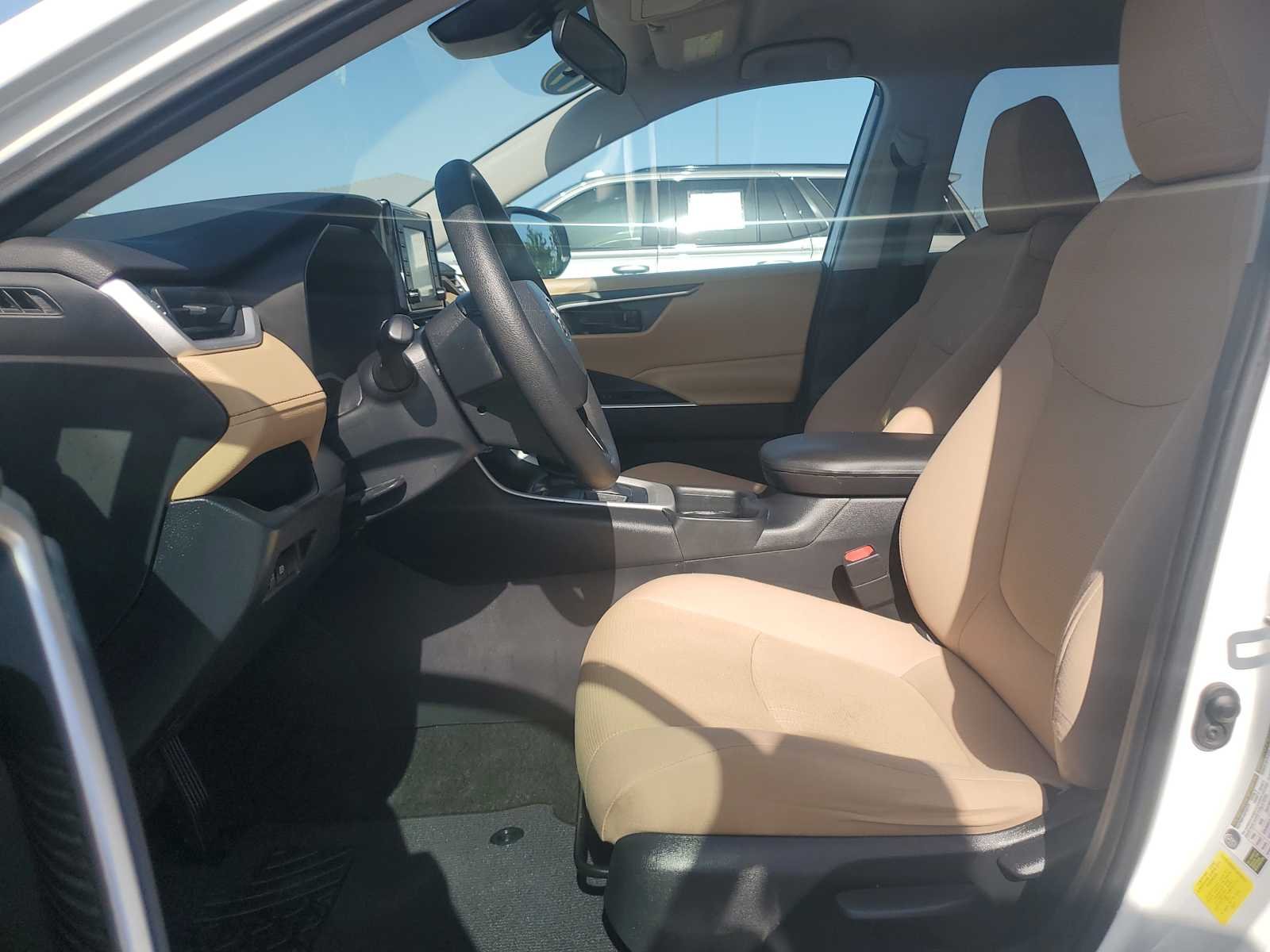 Used 2019 Super White White Toyota LE image 23