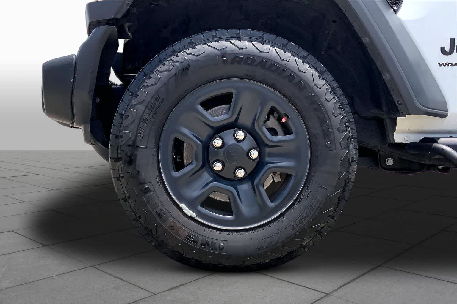 Used 2024 Bright White Clearcoat Jeep Sport image 10
