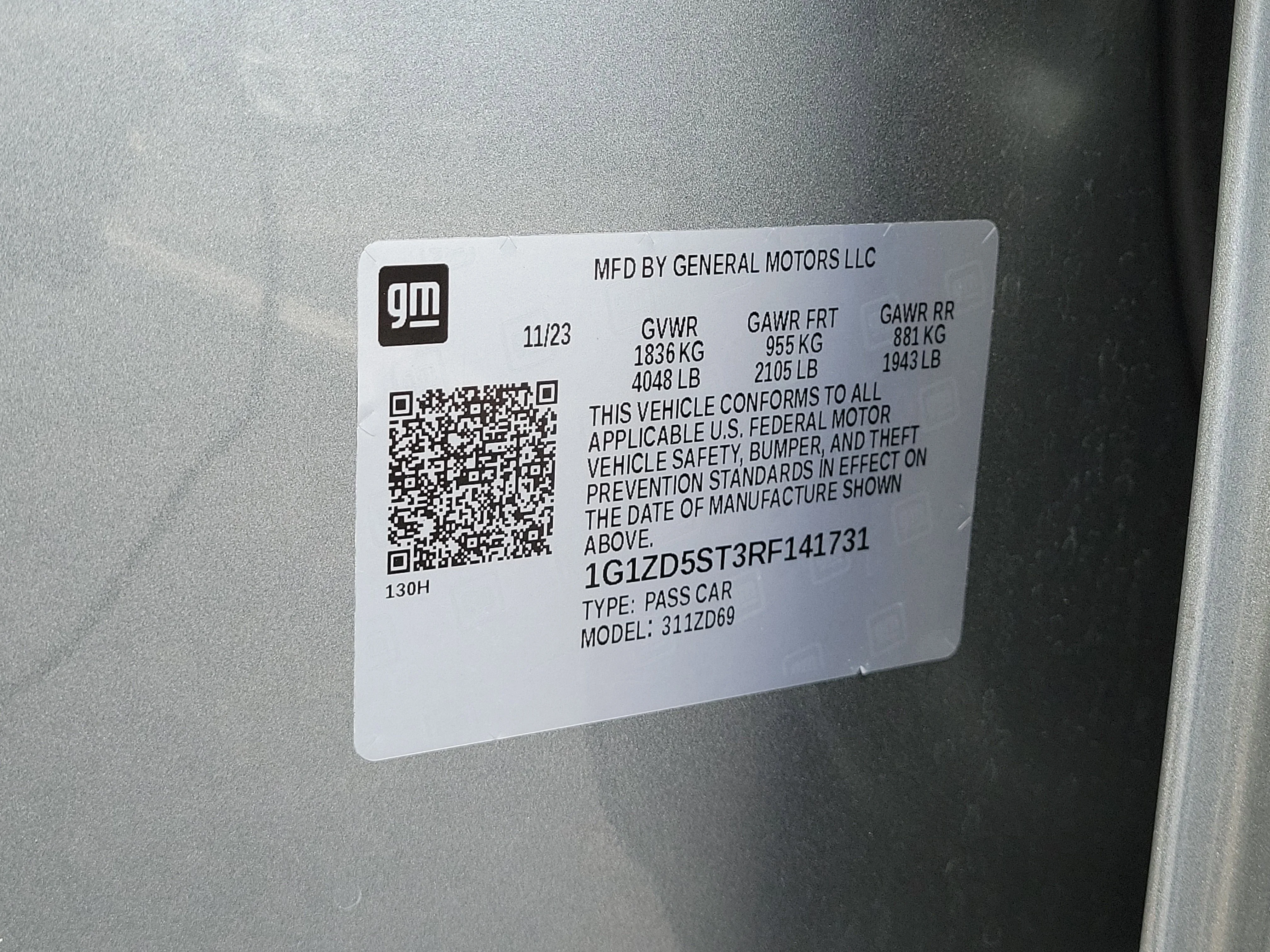 Used 2024 Sterling Gray Metallic Chevrolet LT image 31
