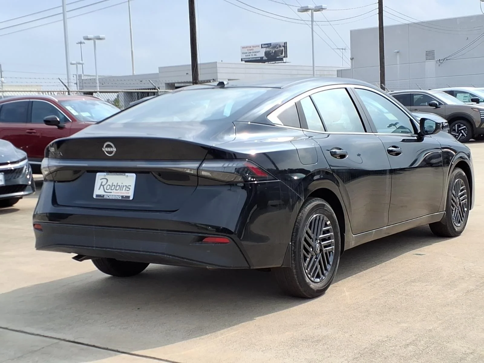 2026 Nissan Sentra SV Black at Robbins Nissan