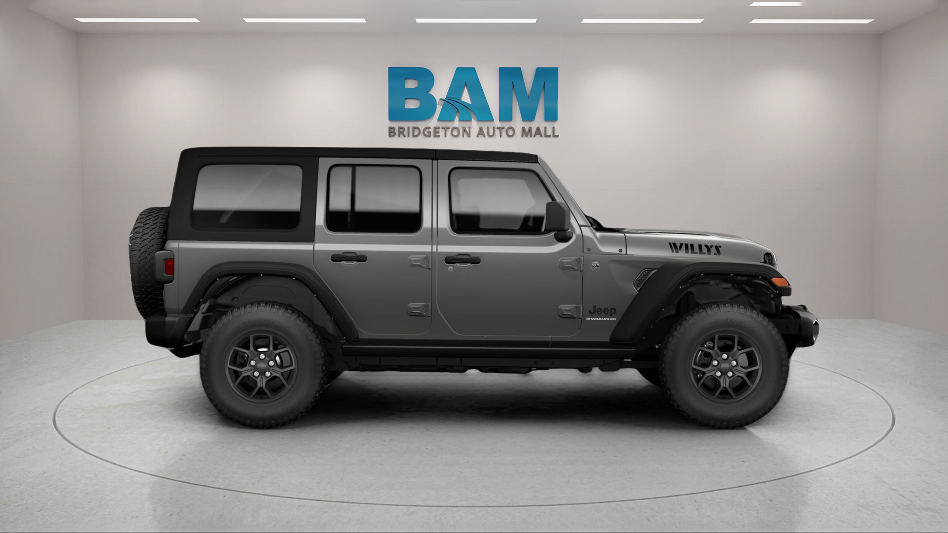 New 2026 Granite Crystal Metallic Clearcoat Jeep Willys image 3