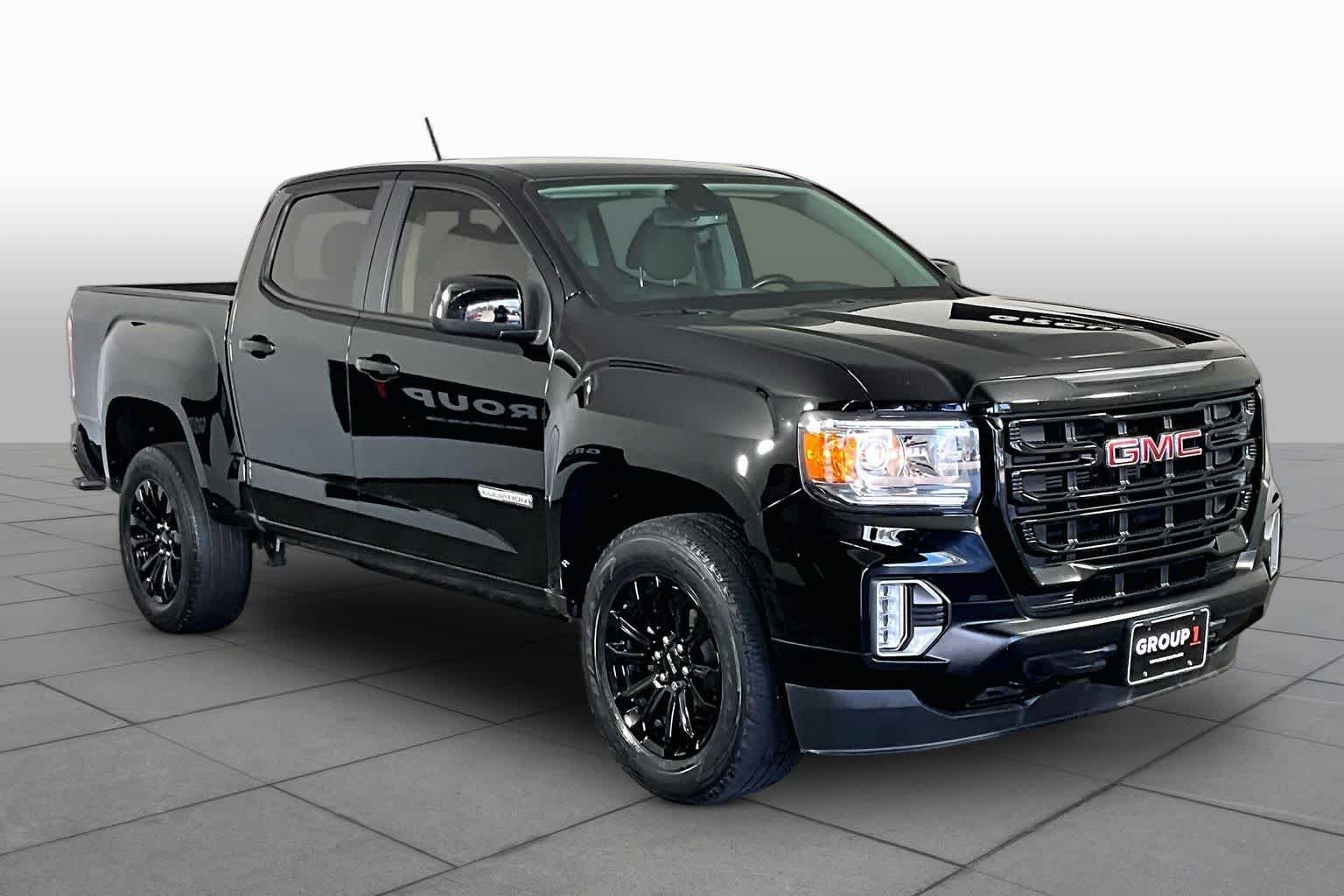 Used 2021 Onyx Black GMC 2WD Elevation image 3