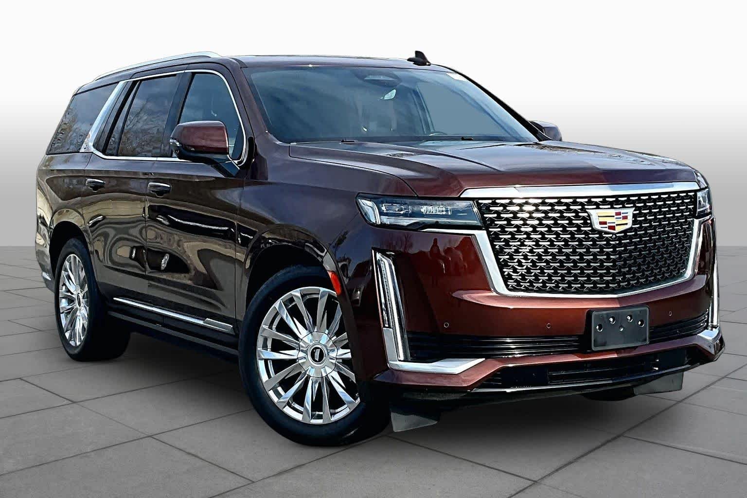 Used 2022 Mahogany Metallic Cadillac Premium Luxury image 3
