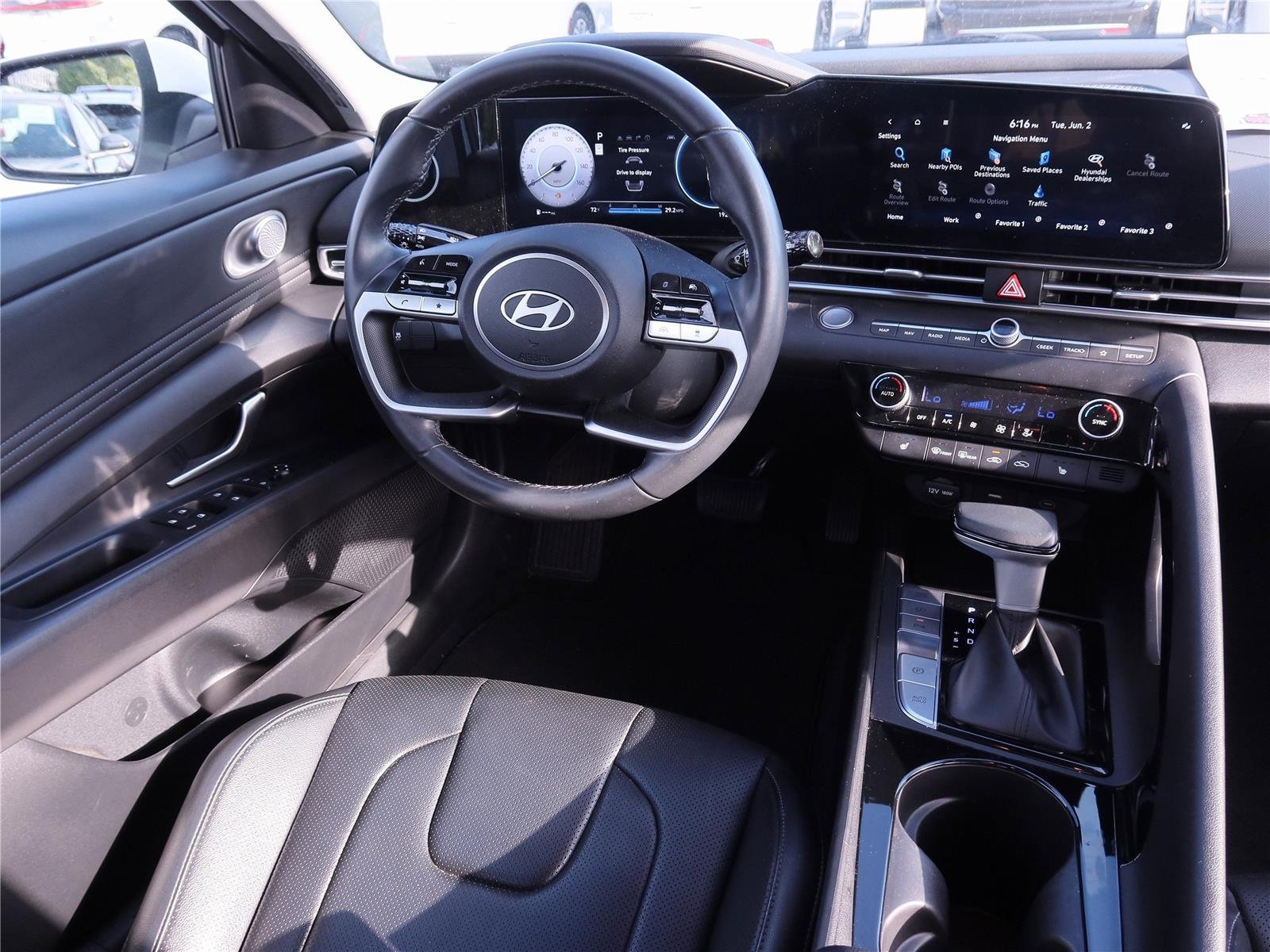 Used 2024 Serenity White Hyundai Limited image 9