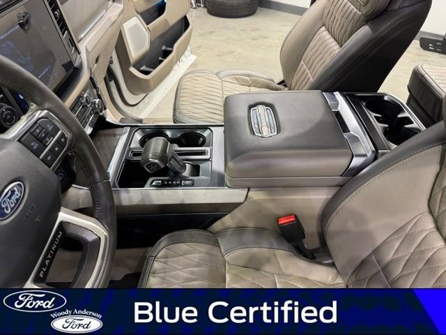 Certified Used 2024 White Metallic Ford Platinum image 16