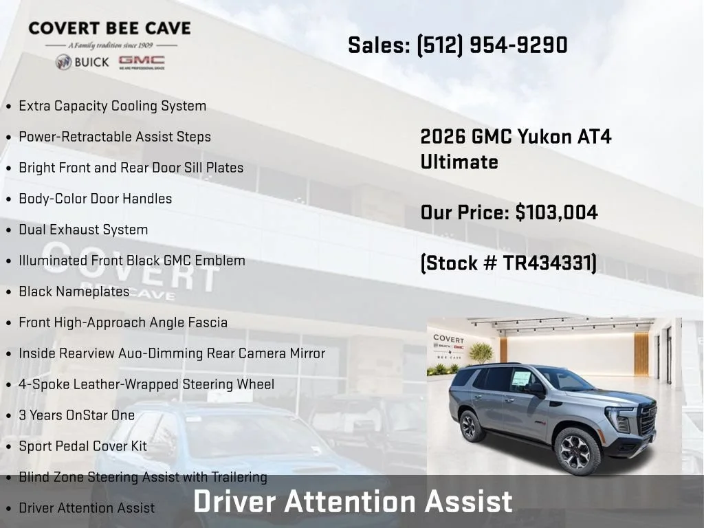 New 2026 GMC Yukon AT4 Ultimate, photo 39
