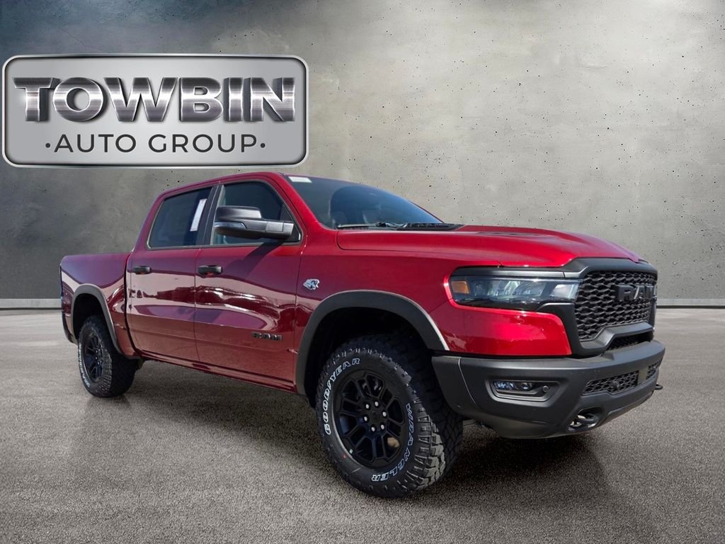 New 2026 Molten Red Pearl-Coat Exterior Paint RAM Rebel image 2