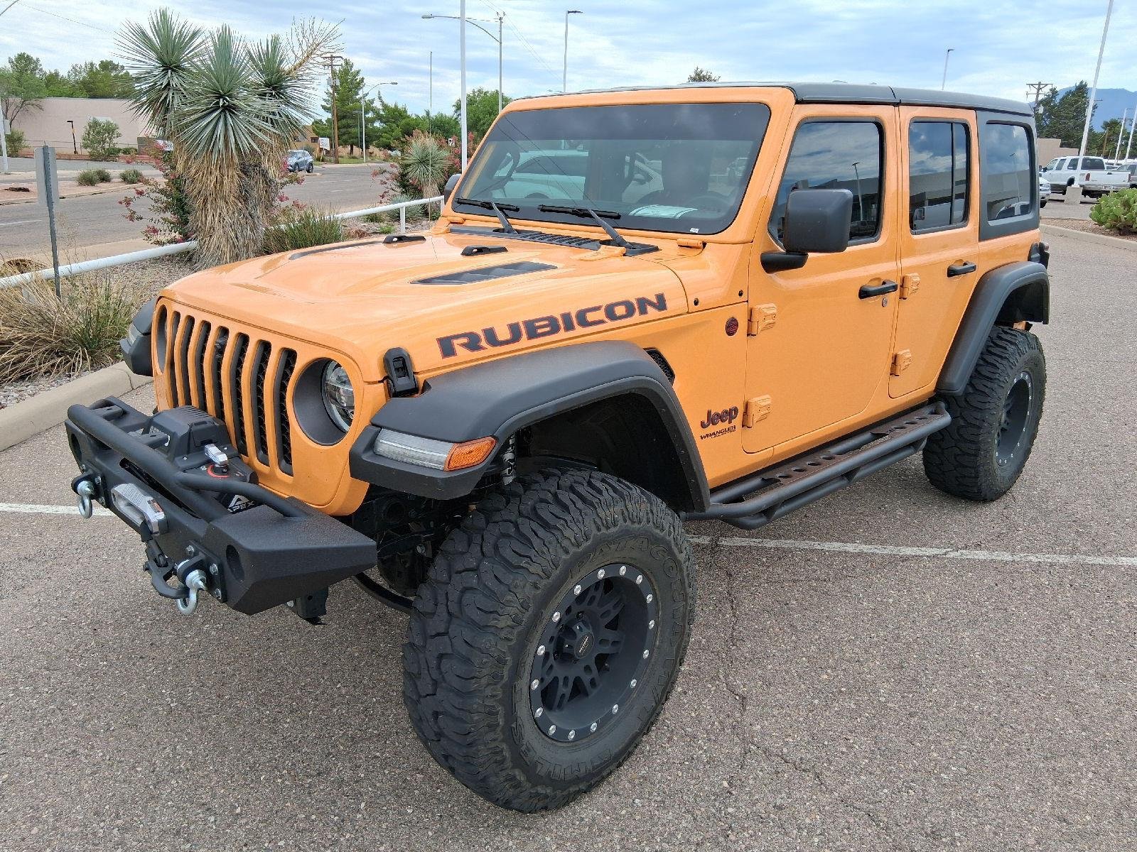Used 2021 Nacho Clearcoat Jeep Unlimited Rubicon image 1