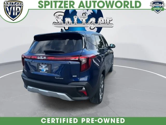Certified Used 2025 Blue Kia LX image 8