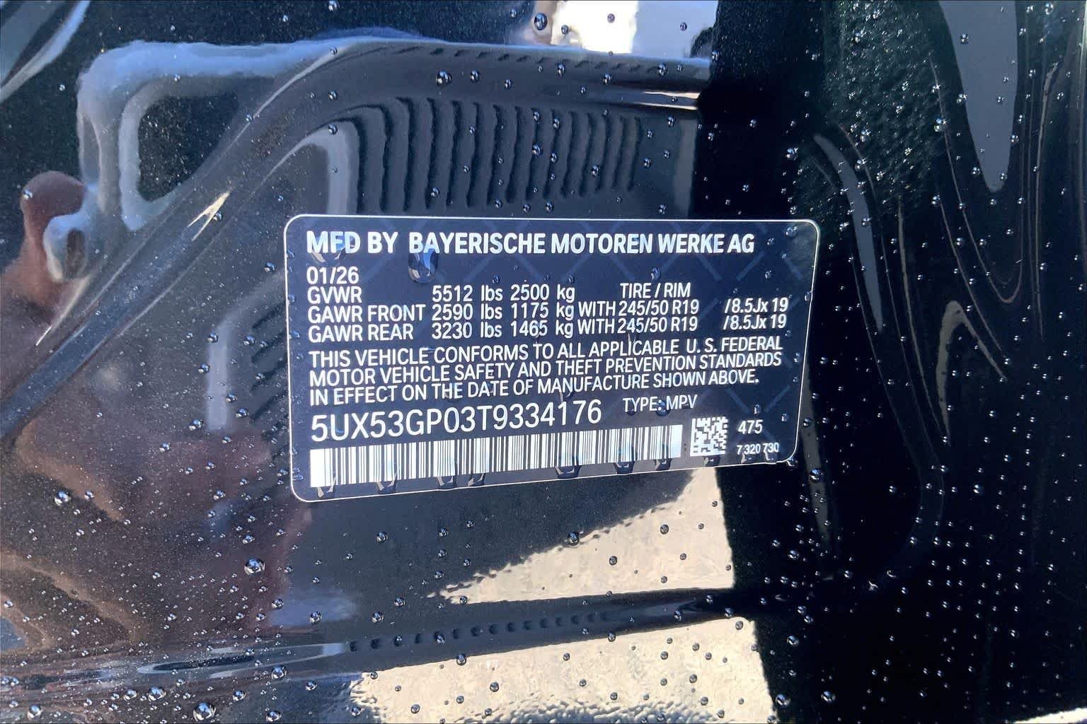 New 2026 Black Sapphire Metallic BMW 30 xDrive image 18