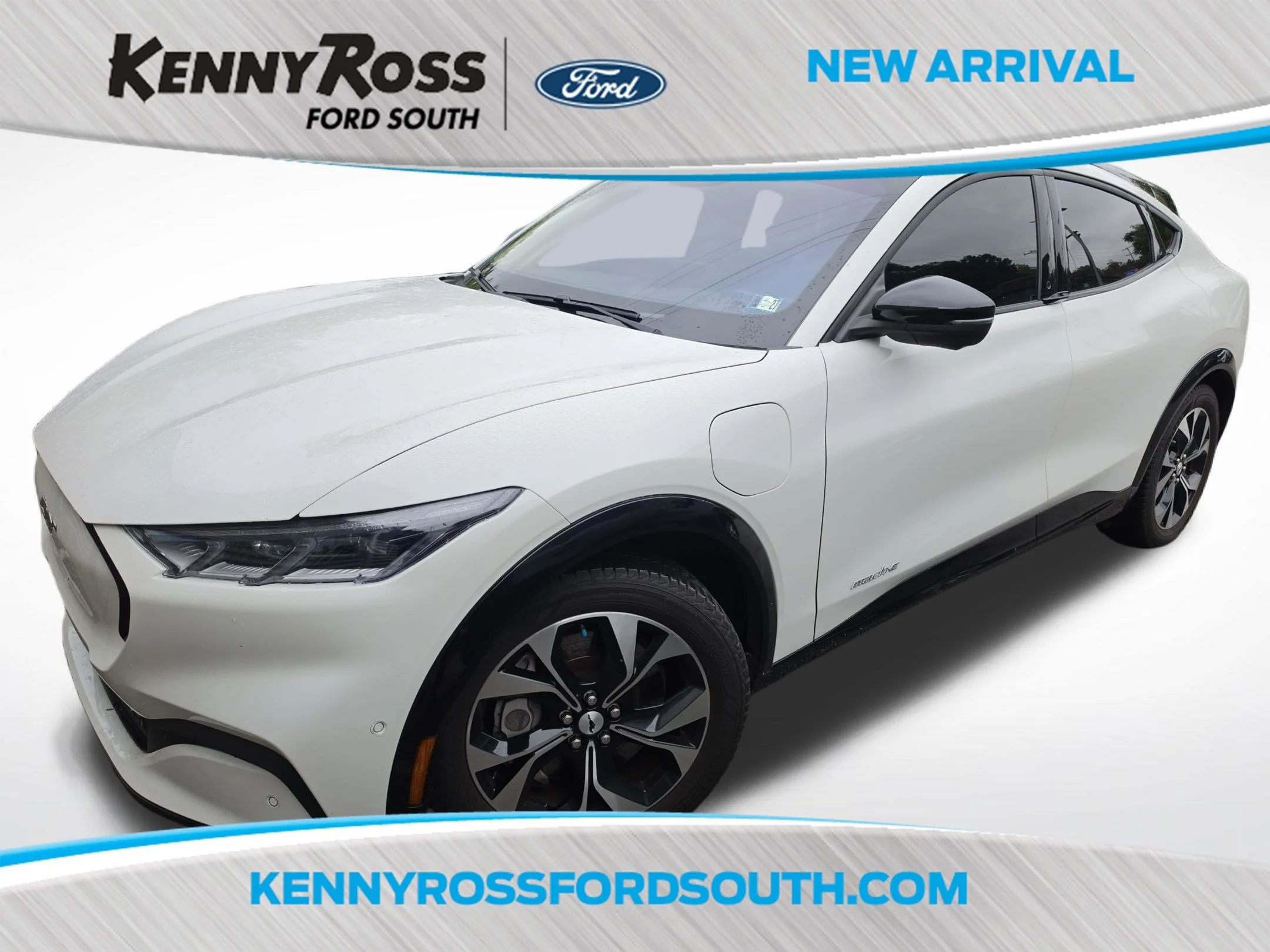 Used 2023 White Metallic Ford Premium image 1
