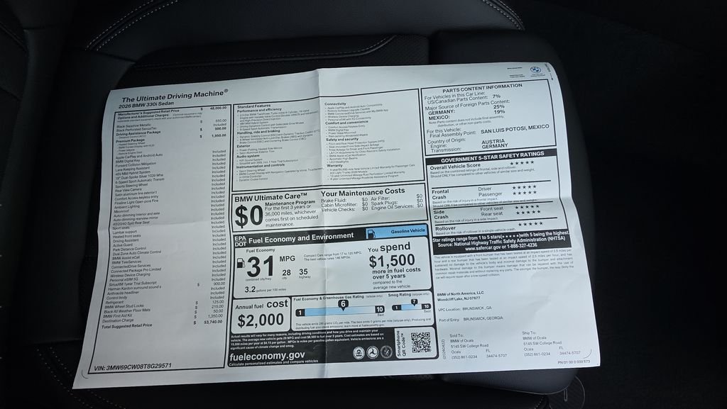 2026 BMW 3 Series 330i - Photo 25