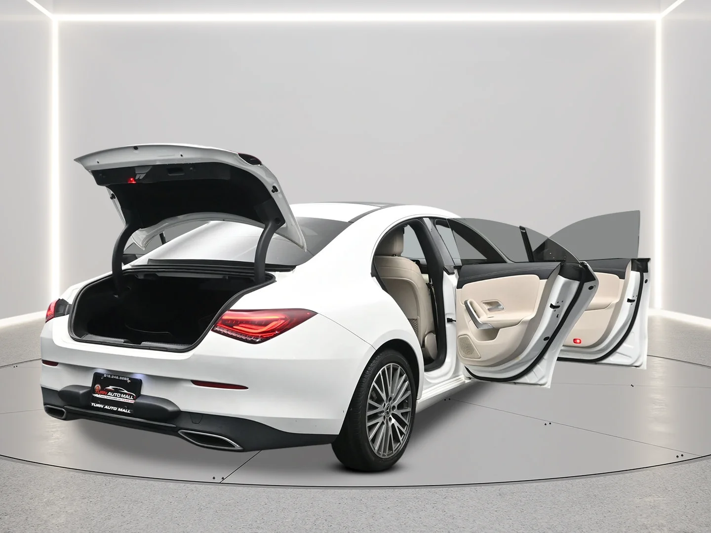 Used 2021 Polar White Mercedes-Benz CLA 250 image 7