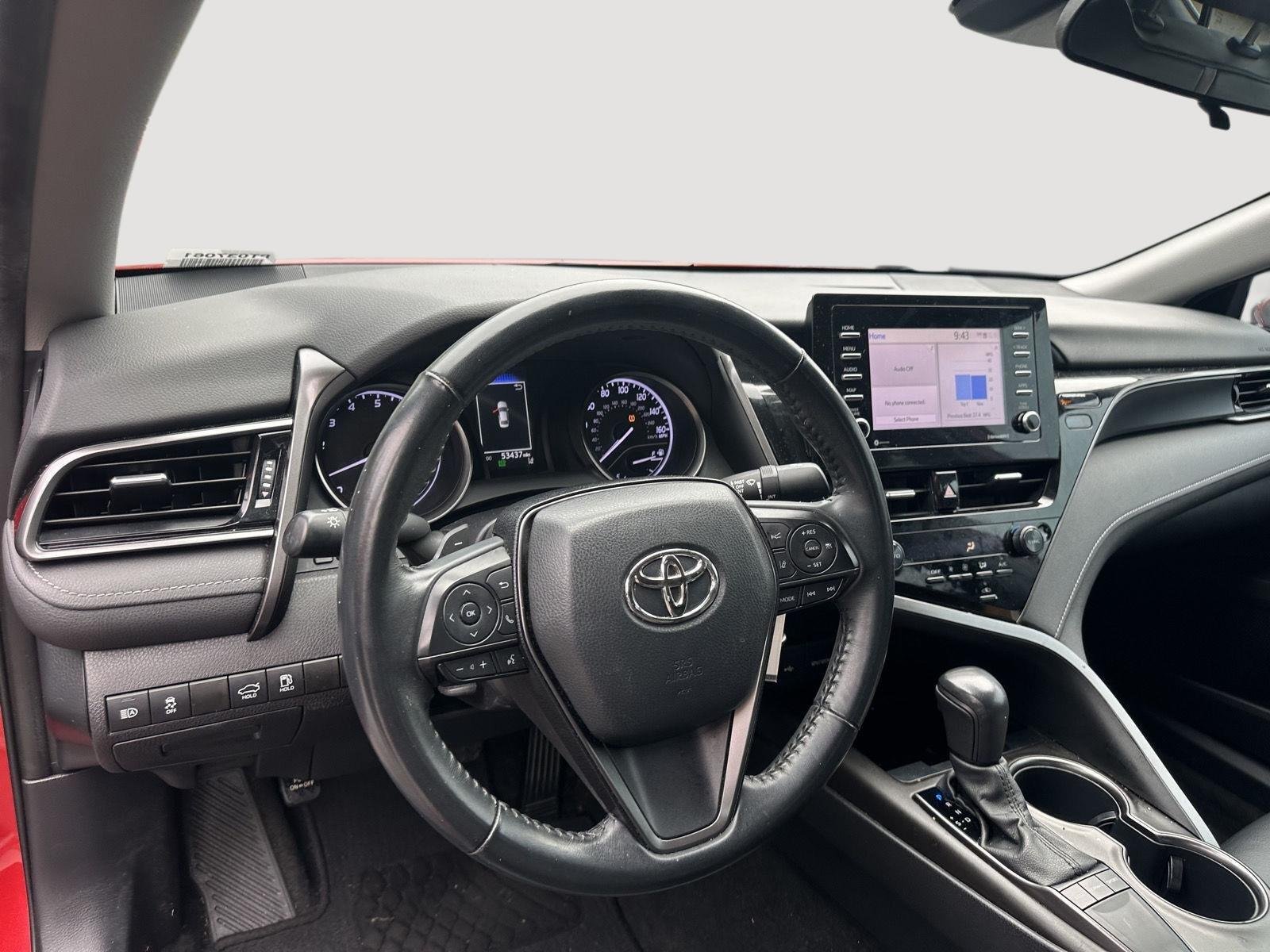Certified Used 2022 Supersonic Red Toyota SE image 10