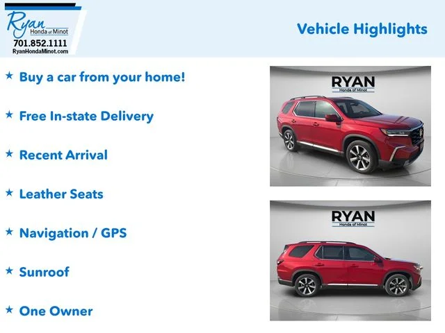 Certified Used 2025 Radiant Red Metallic II Honda Elite image 4