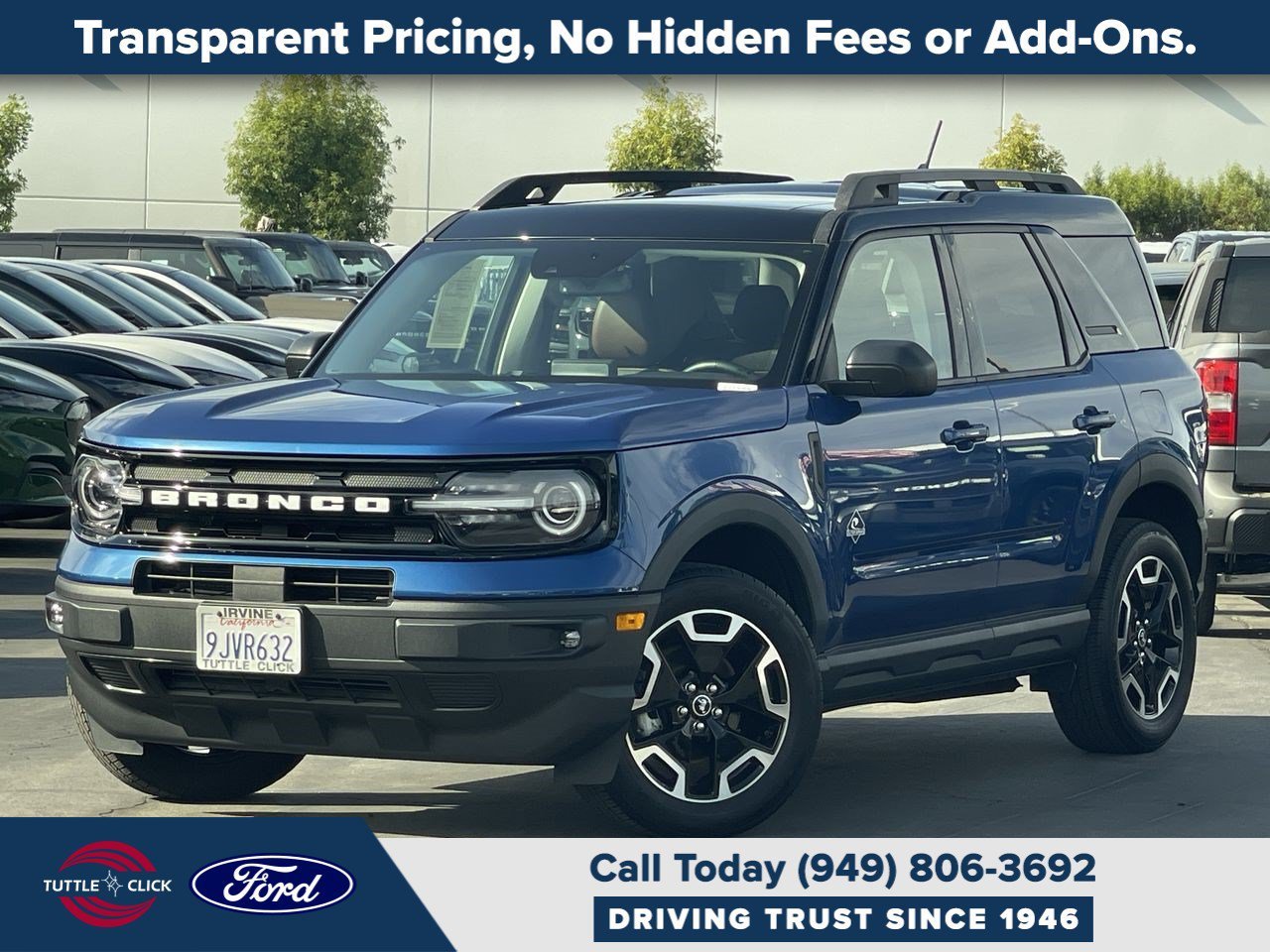 Used 2023 ATLAS BLUE METALL Ford Outer Banks image 1