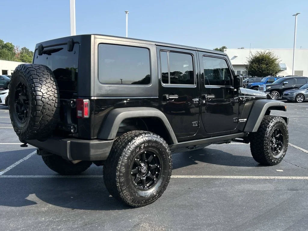Used 2018 Black Jeep Unlimited Rubicon image 7