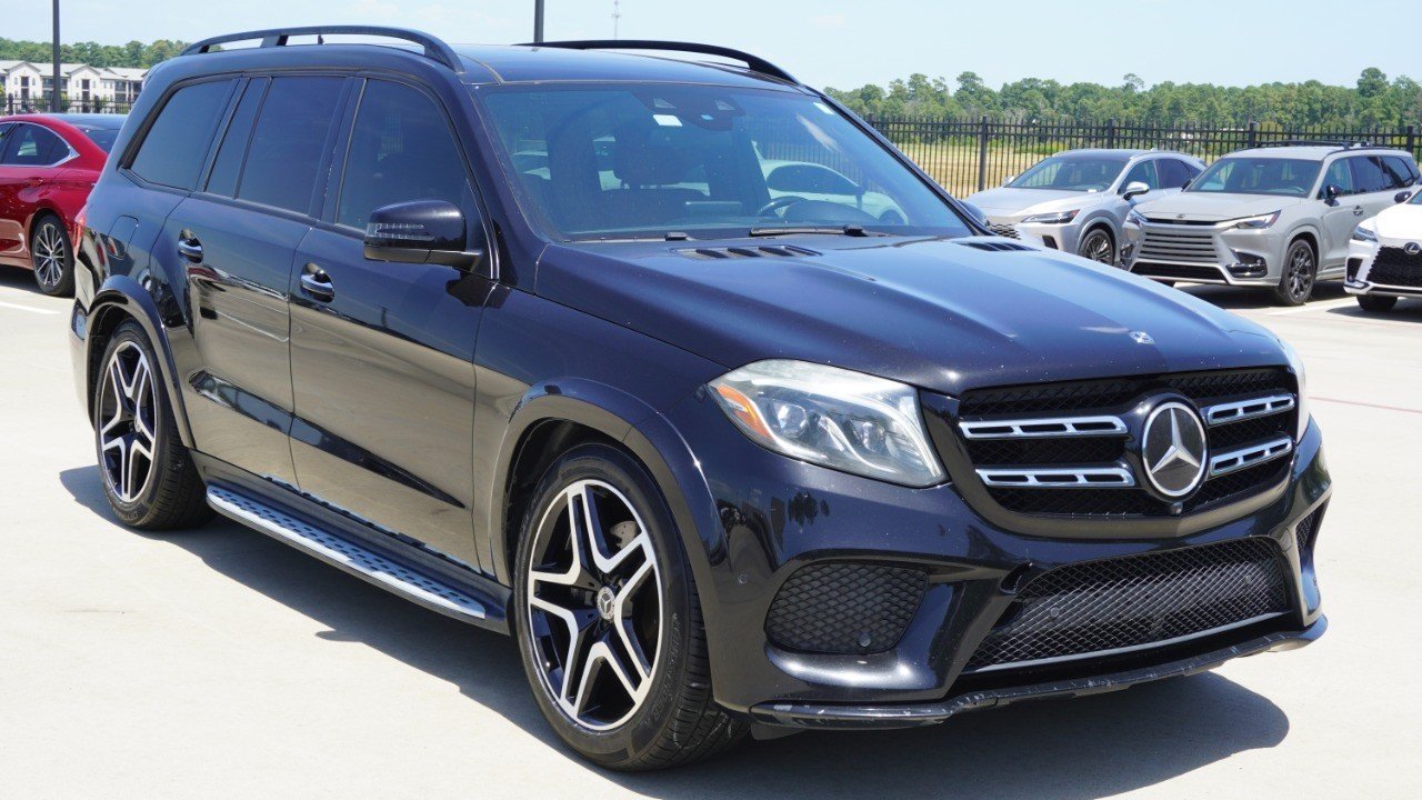 Used 2019 Black Mercedes-Benz GLS 550 image 3