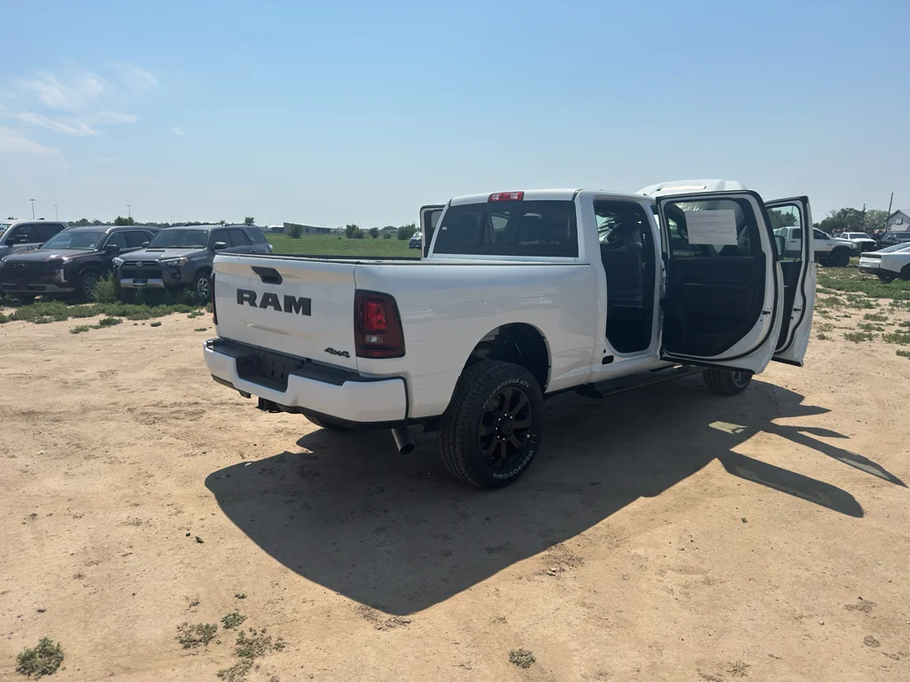 New 2026 Bright White Clear-Coat Exterior Paint RAM Black Express image 23