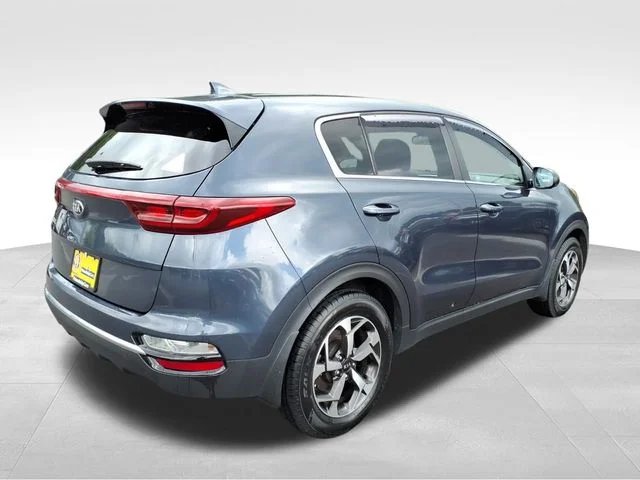 Used 2022 Blue Kia LX image 12