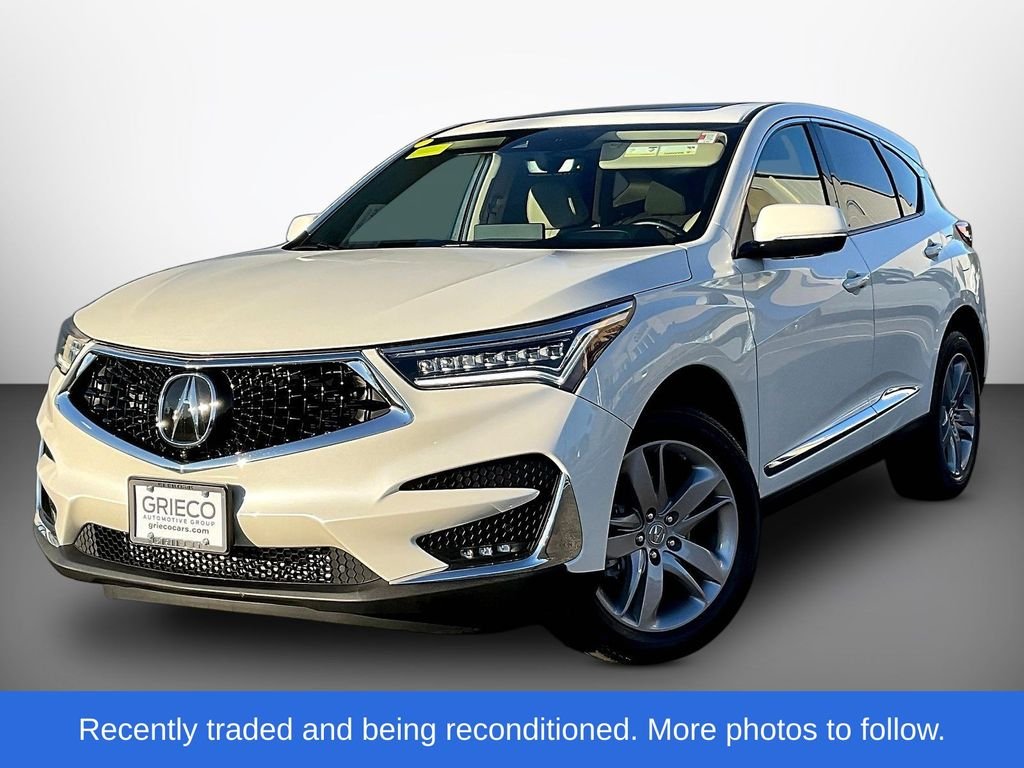 Used 2019 White Acura Advance Package image 3