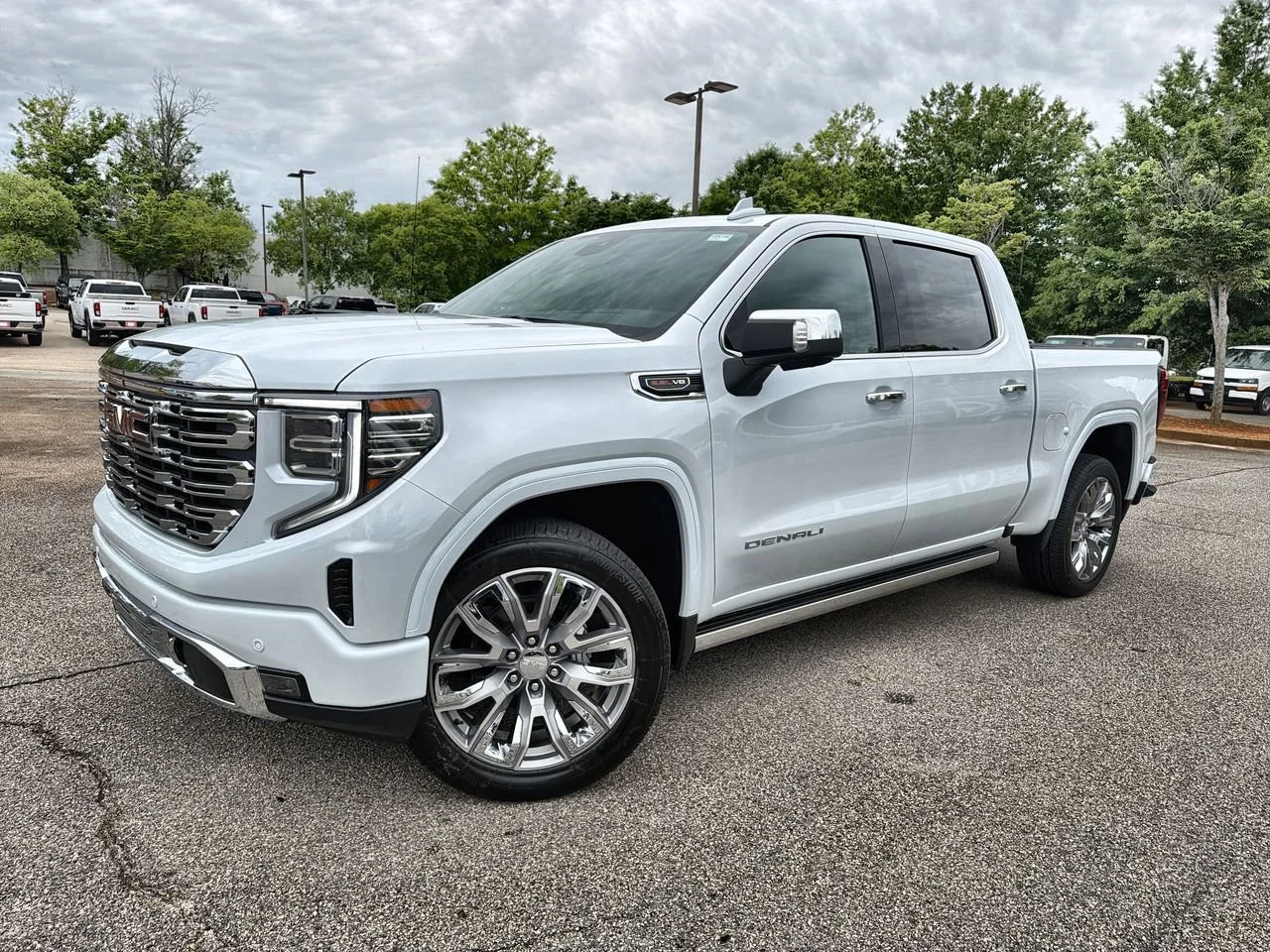 New 2026 Glacier White Tricoat GMC Denali image 1