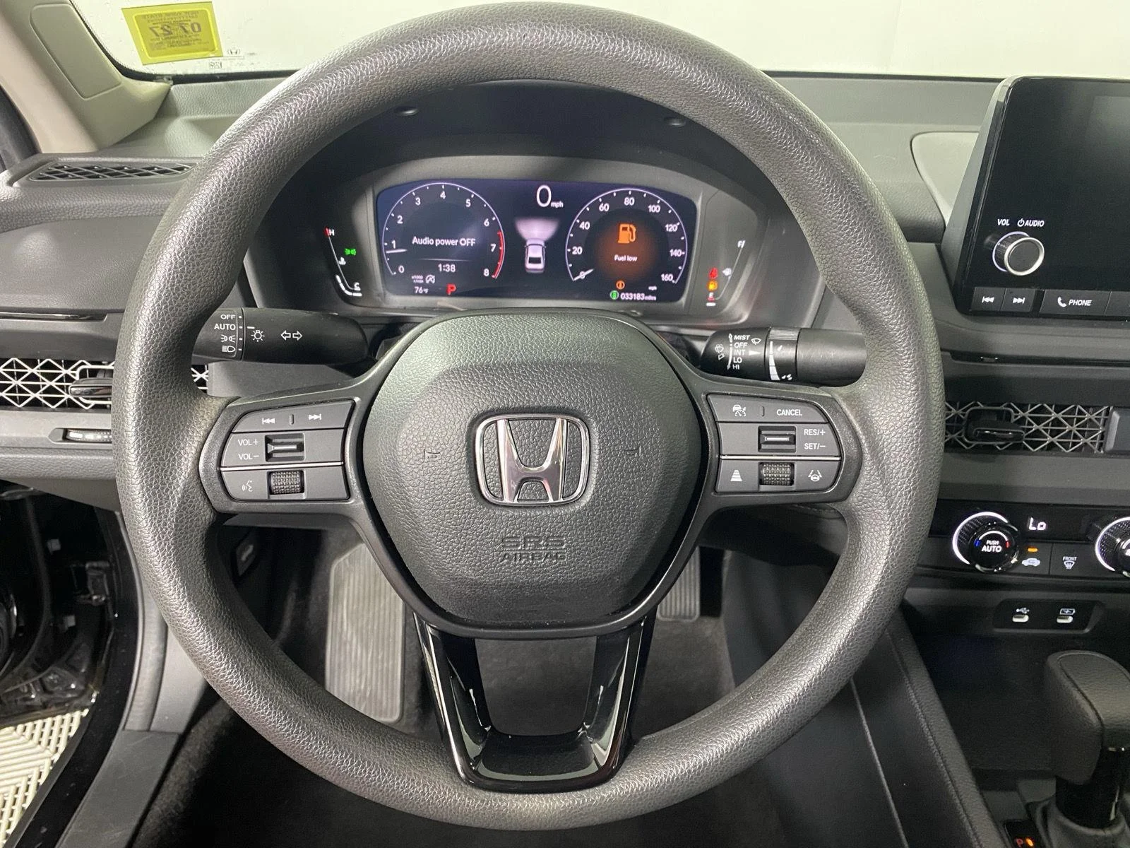 Used 2024 Crystal Black Pearl Honda LX image 13
