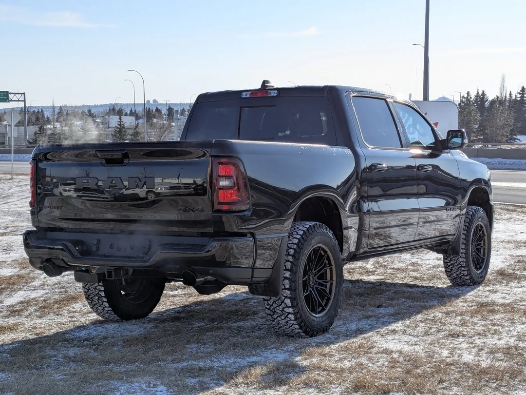 New 2026 Black RAM Sport - - Fuel Rims - A/T Tires - Lifted & More! image 8