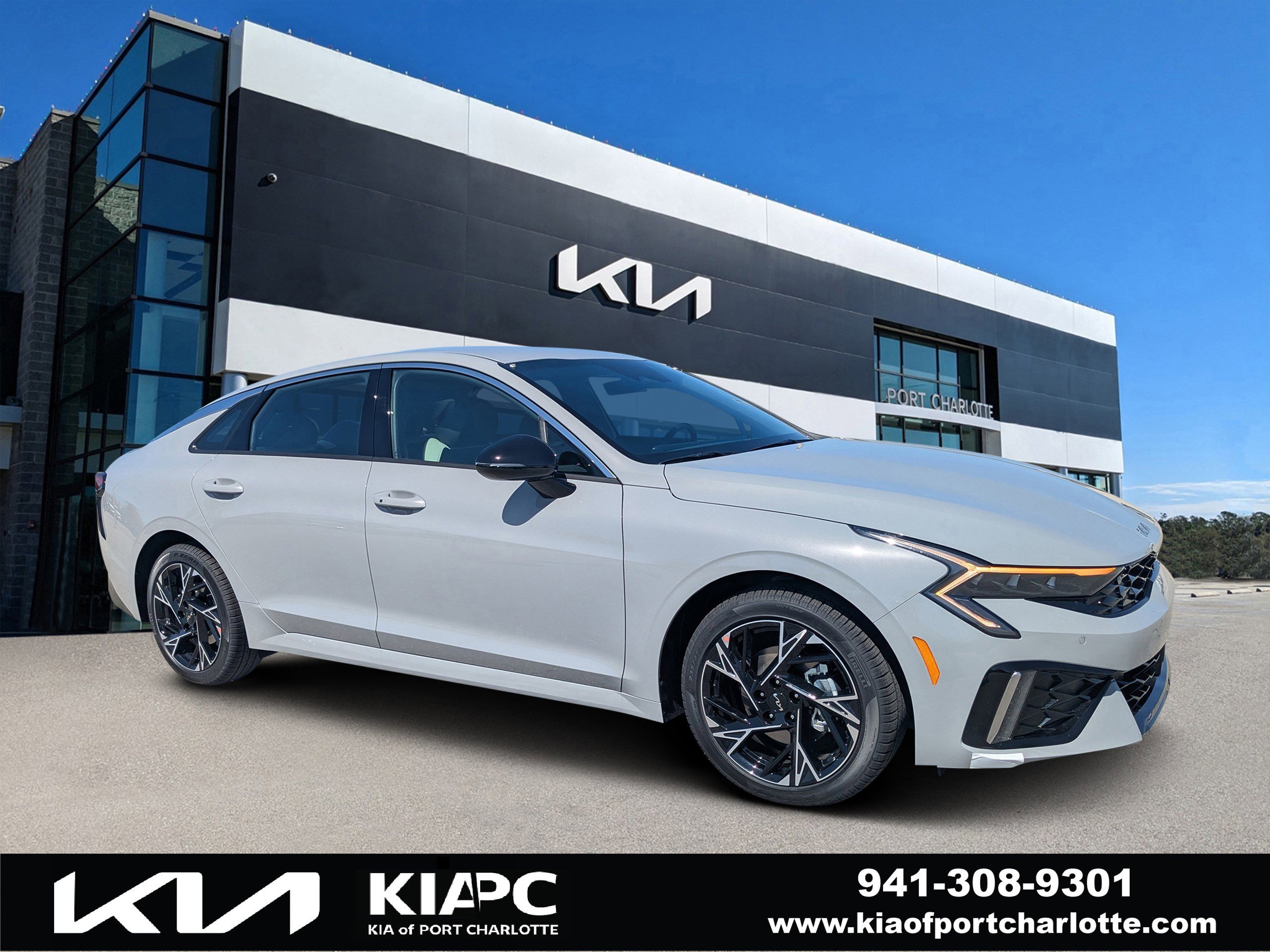 New 2026 Wolf Gray Kia GT-Line FWD image 1