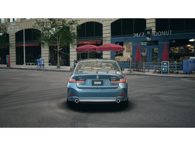 New 2026 Arctic Race Blue metallic BMW 330i image 5